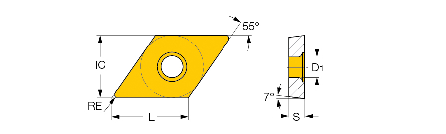 DCMT 3-1-PF IC907