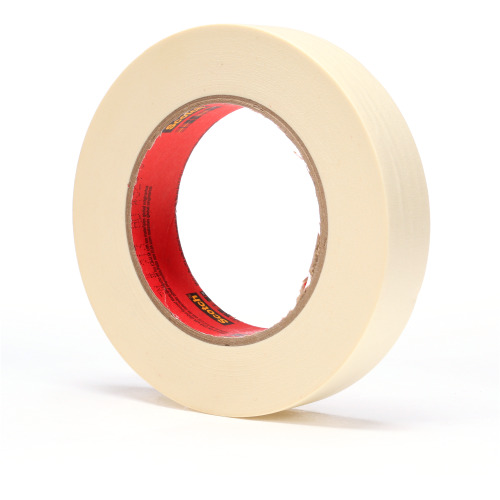 Scotch High Performance Masking Tape 213 Tan 1″ × 60 yd 6.5 mil